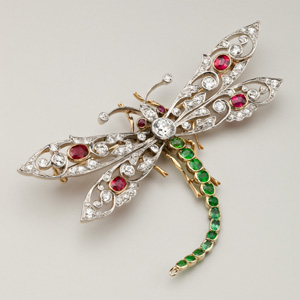 Dragonfly brooch